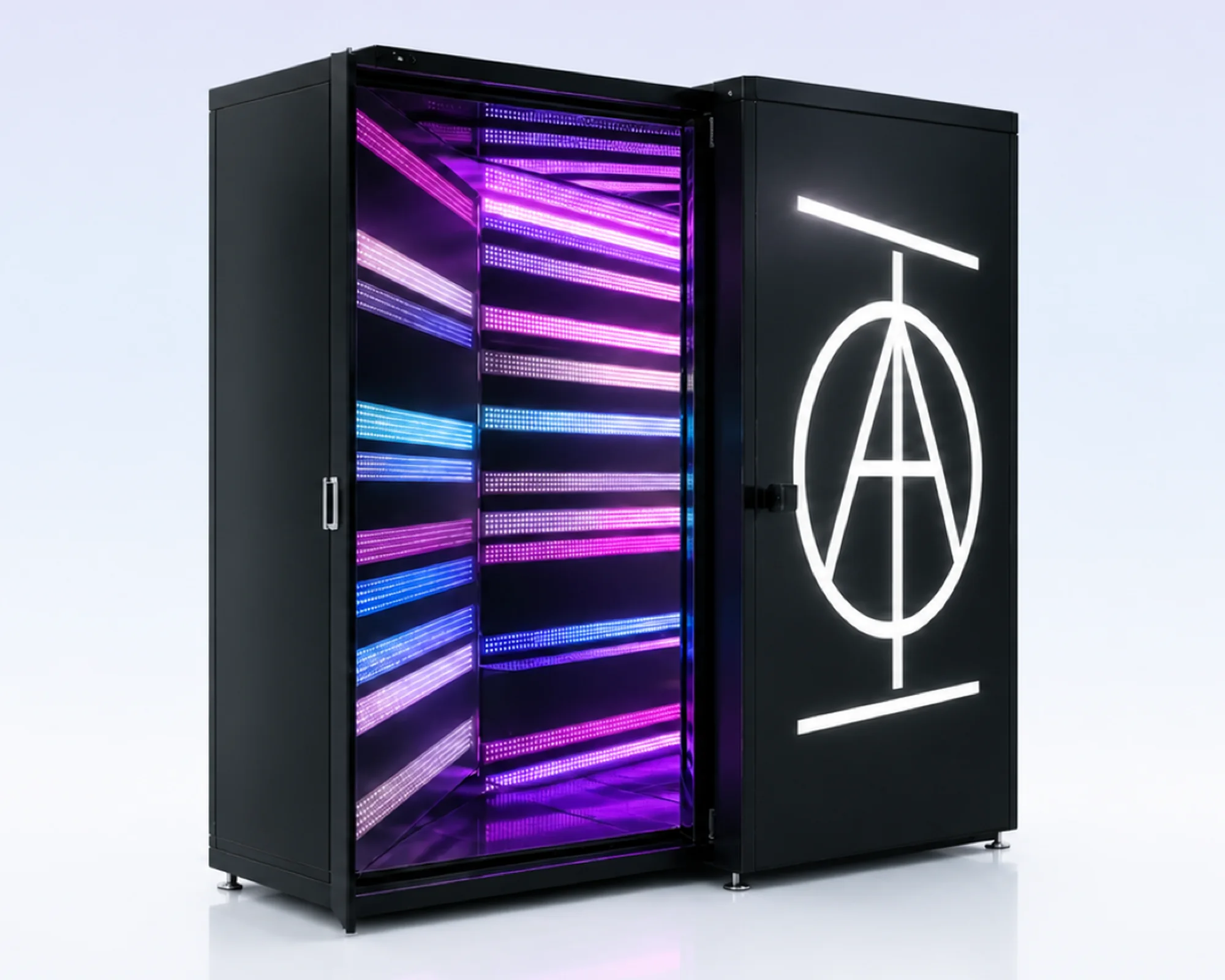 An AOI chamber installed in a light-filled space